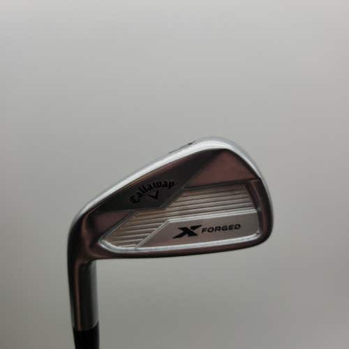 LEFTY 2018 CALLAWAY X FORGED 4 IRON XSTIFF FUJI PRO BLACK 115I 39" GOOD