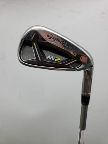2017 TAYLORMADE M2 7 IRON STIFF AEROTECH STEELFIBER I95 36.5" GOOD