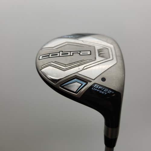 2022 COBRA AIR X 5 WOOD 22* LADIES COBRA ULTRALITE +HC GOOD