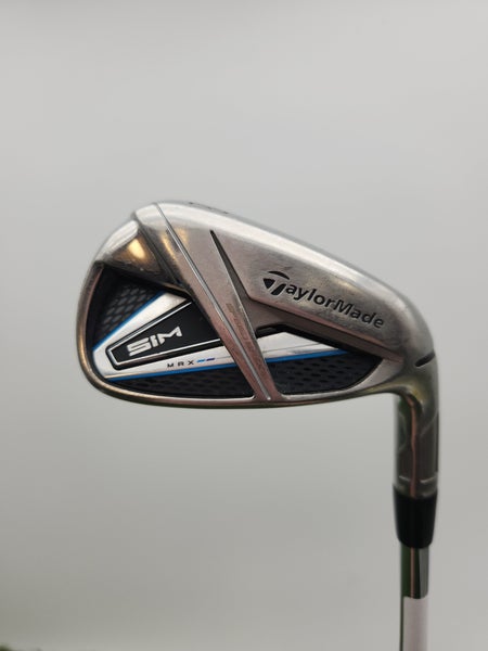2020 TAYLORMADE SIM MAX 8 IRON STIFF KBS MAX 36.5" GOOD