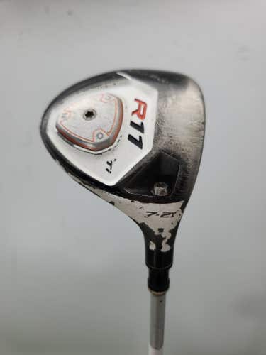 2011 TAYLORMADE R11 7 WOOD 21* XSTIFF PROJECTX PXV POOR