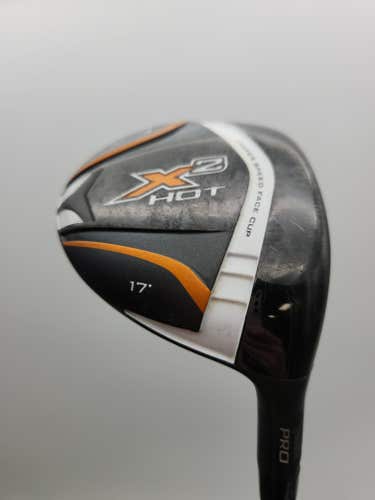 2013 CALLAWAY X2 HOT FWY WOOD 17* XSTIFF FUJI MOTORE SPEEDER GOOD