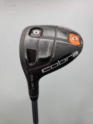 LEFTY 2016 COBRA KING F6 3 WOOD 14.5* XSTIFF MATRIX OZIK MFS RED FAIR