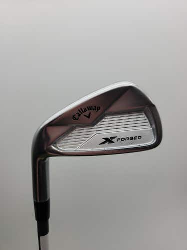 LEFTY 2018 CALLAWAY X FORGED 5 IRON XSTIFF FUJI PRO 95I 38" GOOD