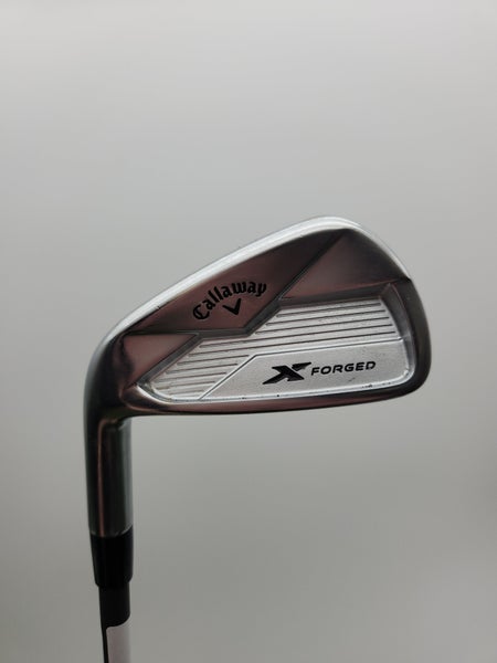 LEFTY 2018 CALLAWAY X FORGED 5 IRON XSTIFF FUJI PRO 95I 38" GOOD