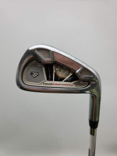 2008 TAYLORMADE TP 6 IRON STIFF STEEL SHAFT  37.5" GOOD
