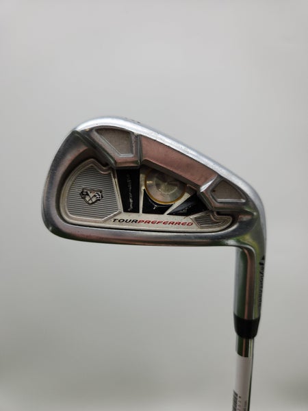 2008 TAYLORMADE TP 6 IRON STIFF STEEL SHAFT  37.5" GOOD