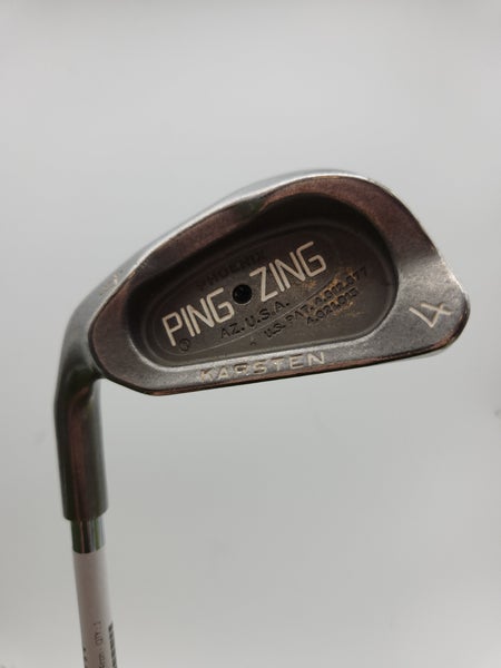 LEFTY PING ZING 4 IRON STIFF KARSTEN JZ  38.5" GOOD