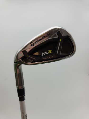LEFTY 2017 TAYLORMADE M2 5 IRON REG REAX 65 38.5" GOOD