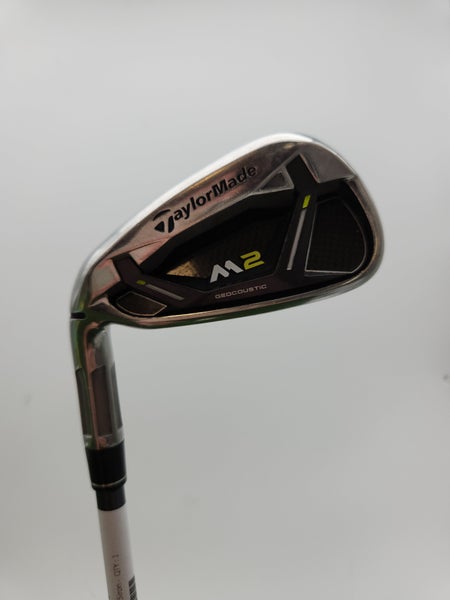 LEFTY 2017 TAYLORMADE M2 5 IRON REG REAX 65 38.5" GOOD