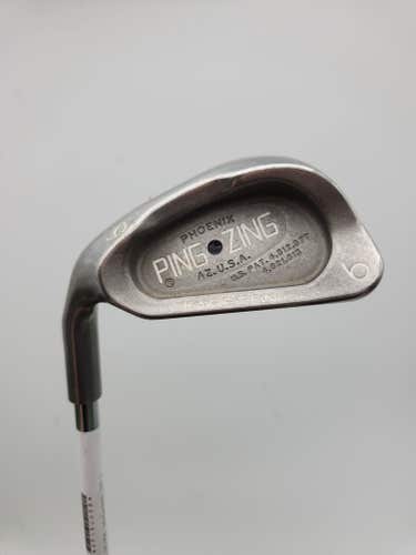 LEFTY PING ZING 6 IRON STIFF KARSTEN JZ 37.5" FAIR