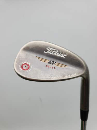 2009 TITLEIST VOKEY SPIN MILLED BLACK WEDGE 54*/11 WEDGEFLEX TITLEIST BV 35" GOO