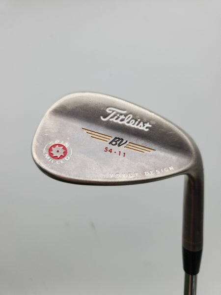 2009 TITLEIST VOKEY SPIN MILLED BLACK WEDGE 54*/11 WEDGEFLEX TITLEIST BV 35" GOO