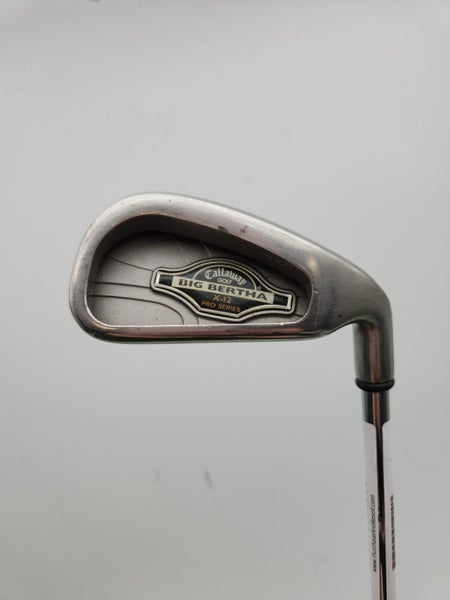 1998 CALLAWAY BIG BERTHA X12 7 IRON STIFF PRECISION RIFLE 36.75" GOOD
