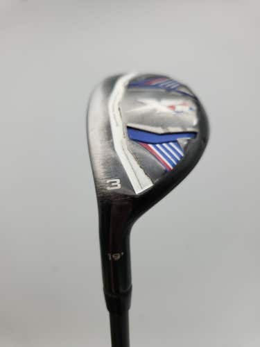 LEFTY 2015 CALLAWAY XR 3 HYBRID 19* STIFF PROJX SAN DIEGO FAIR
