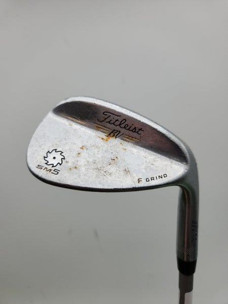 2014 TITLEIST VOKEY SM5 CHROME WEDGE 52*/12 STIFF AEROTECH STEELFIBER I80 35" FA