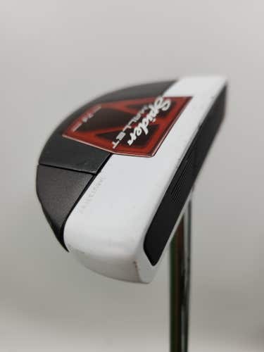 2013 TAYLORMADE SPIDER MALLET PUTTER STEEL SHAFT 37.5" GOOD