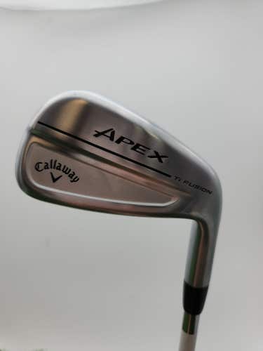 2025 CALLAWAY APEX TI FUSION 250 8 IRON XSTIFF DYNAGOLD 37.5" DEMO