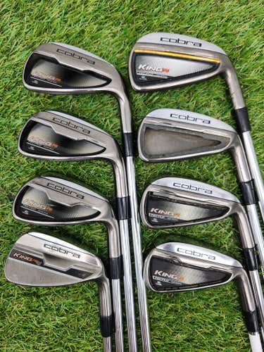 2016 COBRA KING F6 IRON SET 4-GW REG TT DYNAGOLD R300 FAIR