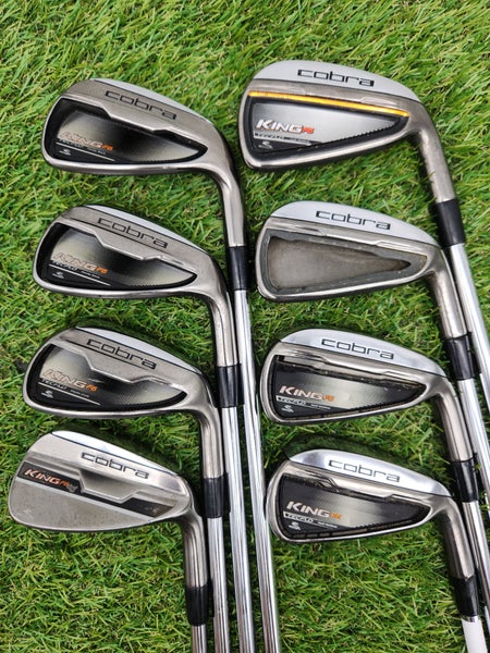 2016 COBRA KING F6 IRON SET 4-GW REG TT DYNAGOLD R300 FAIR