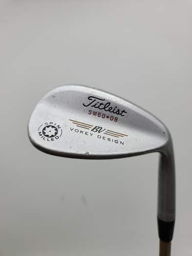 2009 TITLEIST VOKEY SPIN MILLED CHROME WEDGE 60* WEDGEFLEX TT DYNAGOLD 35" FAIR