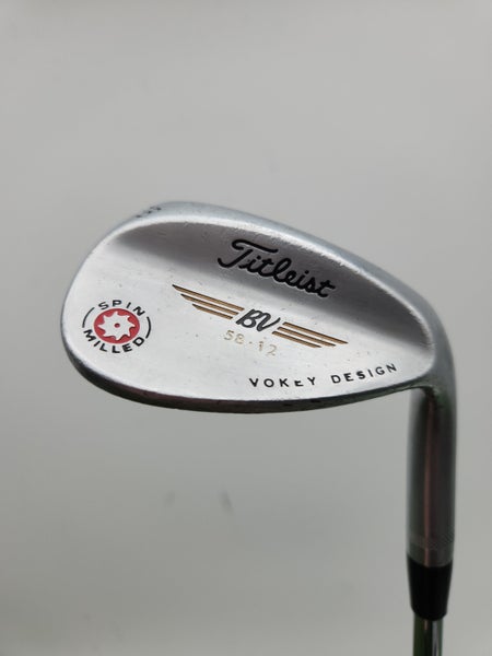 2009 TITLEIST VOKEY SPIN MILLED CHROME WEDGE 58*/12 WEDGEFLEX TITLEIST BV 35" FA
