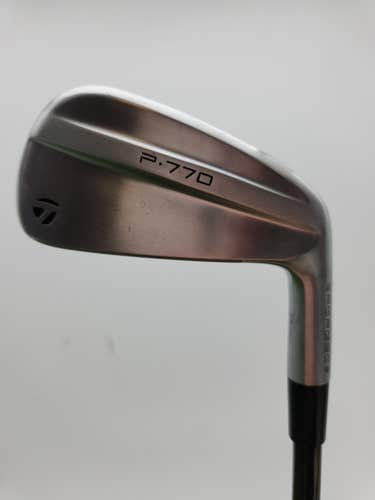 2024 TAYLORMADE P770 4 IRON XSTIFF BLACK STEEL  38.5" GOOD