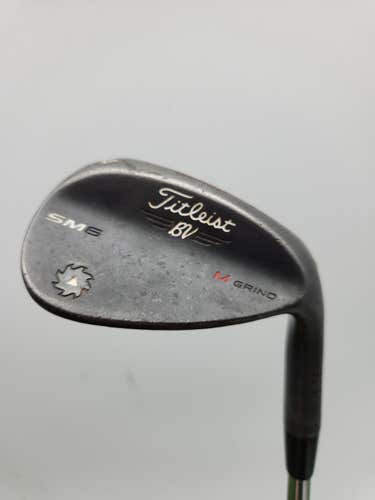 2016 TITLEIST VOKEY SM6 JET BLACK WEDGE 54*/08M WEDGEFLEX BV SM6 35.25" GOOD