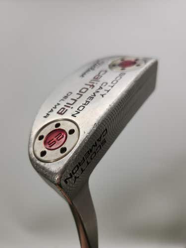 SCOTTY CAMERON CALIFORNIA SEA MIST DEL MAR PUTTER 31.5" GOOD