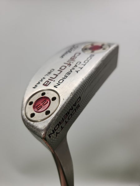 SCOTTY CAMERON CALIFORNIA SEA MIST DEL MAR PUTTER 31.5" GOOD