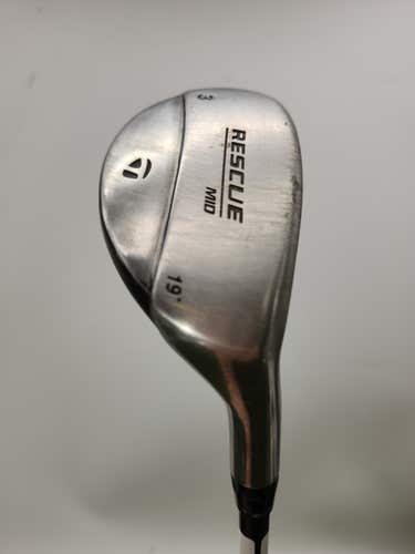 2002 TAYLORMADE RESCUE MID 3 HYBRID 19* REG TM ULTRALITE GOOD