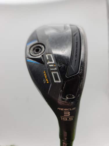 2024 TAYLORMADE QI10 TOUR RESCUE 3 HYBRID 19.5* XSTIFF MITSU TENSEI AV GOOD