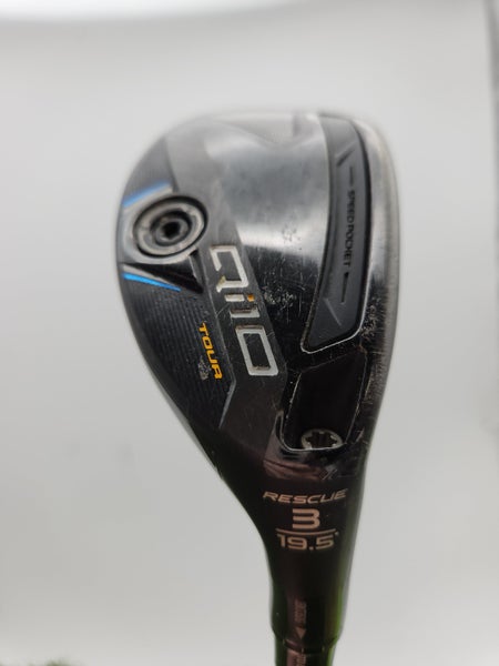 2024 TAYLORMADE QI10 TOUR RESCUE 3 HYBRID 19.5* XSTIFF MITSU TENSEI AV GOOD