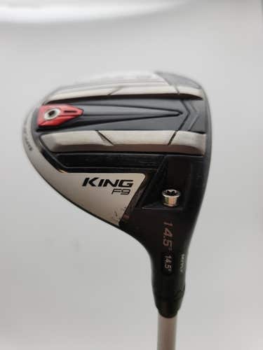 2019 COBRA KING F9 SPEEDBACK 3 WOOD 14.5* STIFF ALDILA TOUR GOOD