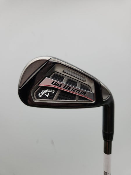 2014 CALLAWAY BIG BERTHA 6 IRON SENIOR UST RECOIL ES 38.5" GOOD