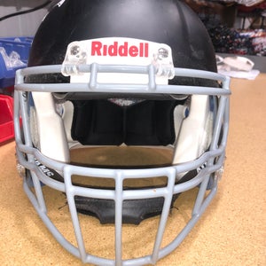 USED RIDDELL SPEED ADULT HELMET - MEDIUM - FLAT BLACK - REJECT