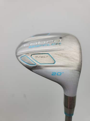 2011 COBRA BAFFLER T RAIL 5 WOOD 20* LADIES GRAPH DESIGN 55 FWY +HC FAIR