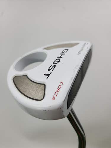 2011 TAYLORMADE CORZA GHOST 2011 PUTTER STEEL SHAFT 34.75" GOOD
