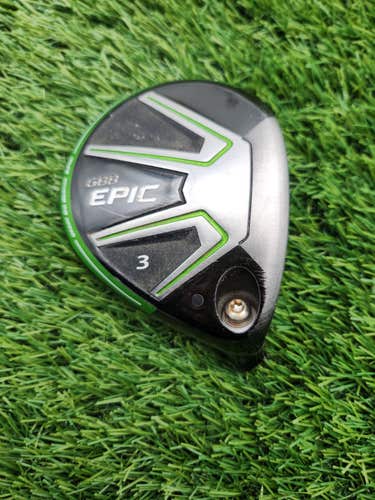 2017 CALLAWAY GBB EPIC 3 WOOD 15* CLUBHEAD ONLY FAIR