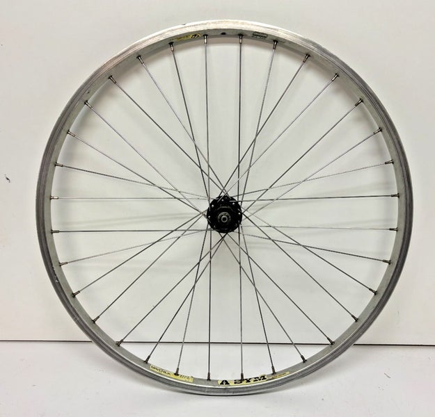 Vintage 1990s Bontrager Maverick A SYM 32-Spoke Aluminum 26" QR Rear Wheel CLEAN