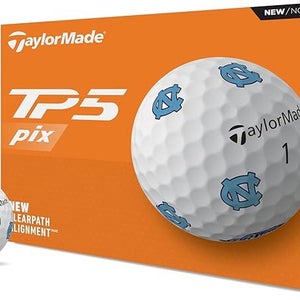 Taylor Made TP5 Pix Golf Balls (UNC, 12pk) 1dz 2024 NEW