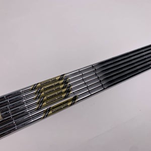 True Temper Dynamic Gold XSeven XStiff Iron Set 7 Shafts 35''-38.25'' Pull 0.355