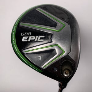 Callaway GBB Epic 3 Fairway Wood 15* HZRDUS 6.0 T800 Green 65g Stiff RH
