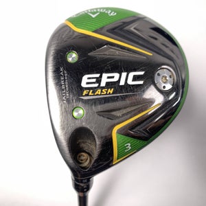 Callaway EPIC Flash 3 Fairway Wood 15* HZRDUS Smoke Black 6.0 70g Stiff LH