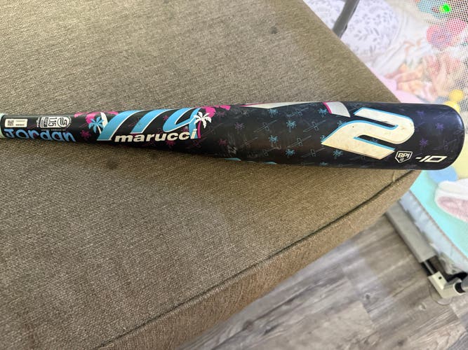 2025 Marucci CATX2 Alloy USSSA Certified Bat (-10) 18 oz 28" (Used)