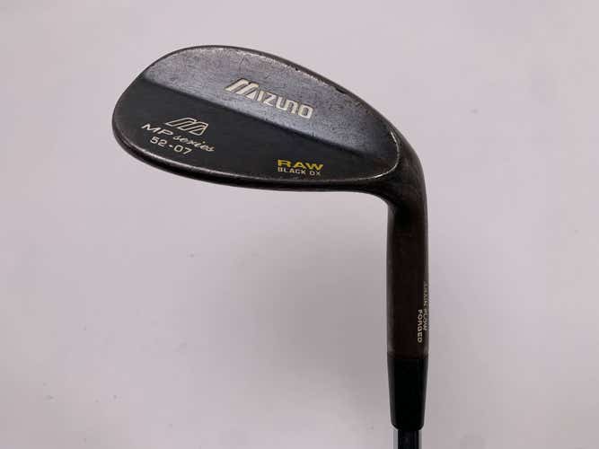 Mizuno MP Raw Black Ox Gap Wedge GW 52* DG Wedge Steel Mens RH