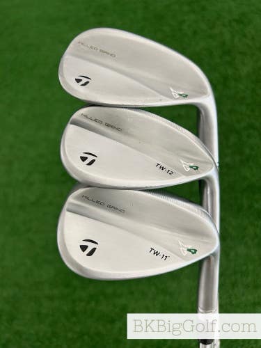 Taylormade MG4 Milled Grind TW Grind 3 Wedge Set (50, 56, & 60 Degrees)
