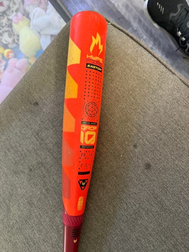 2025 Easton Hype Fire Composite USSSA Certified Bat (-10) 18 oz 28" (Used)
