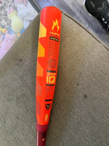 2025 Easton Hype Fire Composite USSSA Certified Bat (-10) 18 oz 28" (Used)