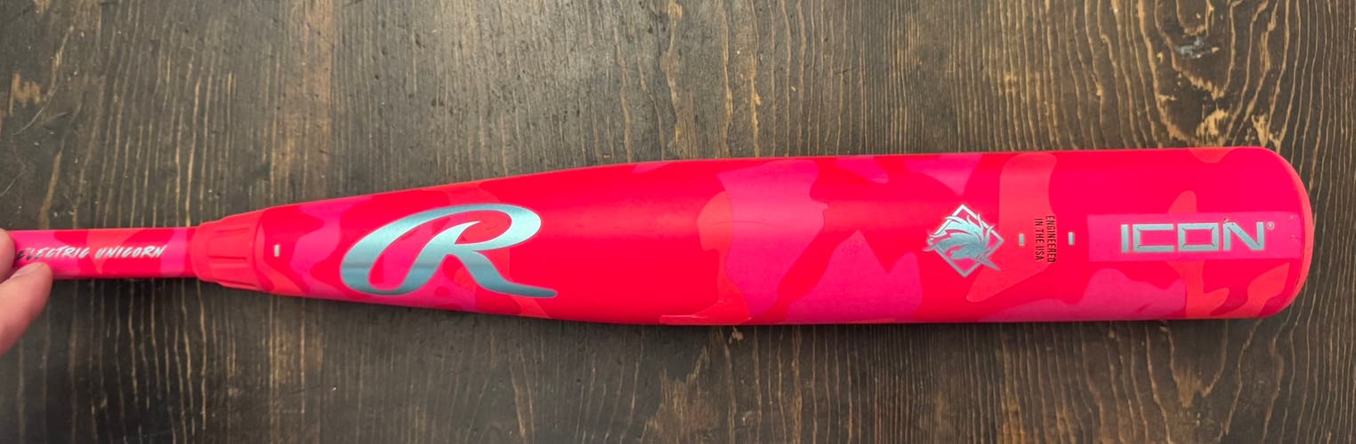 2025 Rawlings Icon Composite USSSA Certified Bat (-5) 27 oz 32" (Used)